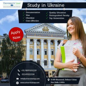 Study in Ukraine (Overseas Education Consultants in Delhi)