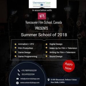 Vancouver Film School, Canada Partners with University Leap